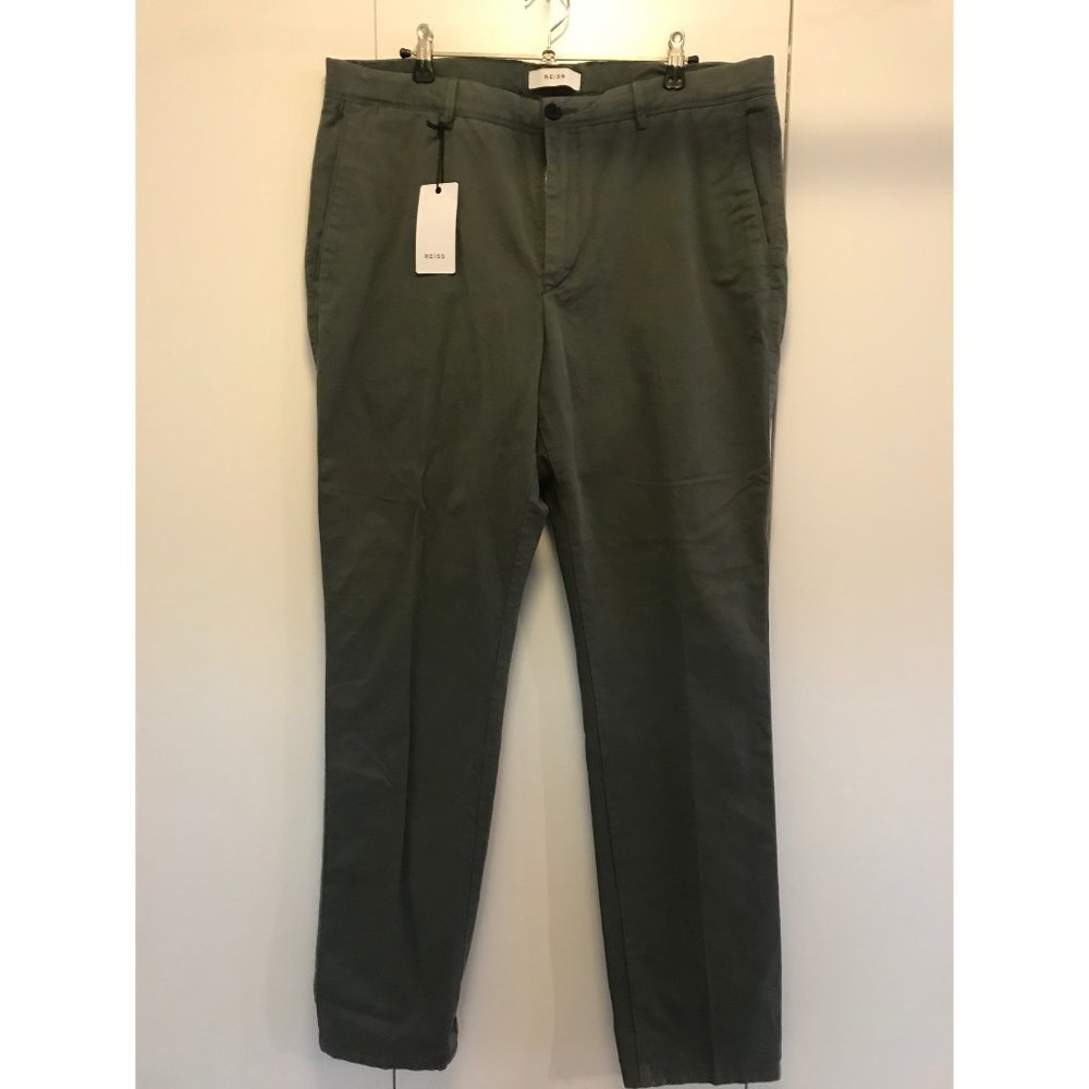 Reiss Men's Chino Sage 36 x 32 BNWT